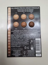 Yves Saint Laurent All Hours Precise Angles Concealer 6 Samples Card