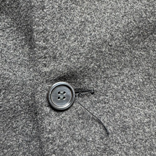 VTG Coat Mens 44? 100% Cashmere Single Needle Balmacaan Polo Coat Preppy 50s 60s - Picture 5 of 8