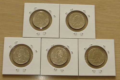 5 2003p's State Quarters (L613P1-5) Uncirculated - Picture 3 of 4