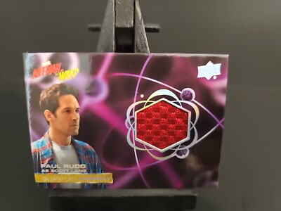 2018 UD Marvel Ant-Man & The Wasp Paul Rudd Film Used Costume Relics #QM18