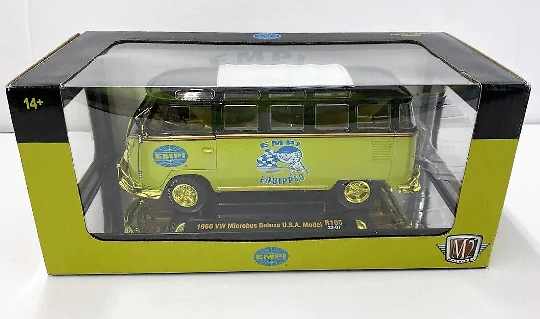 m2マシーン 1/24 1960 VW マイクロバス デラックス USAモデル
