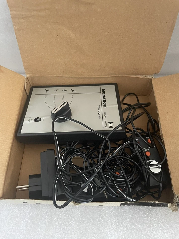 Monarch GXL-4 Video Sporter Vintage Games Console  OVP SELTEN RARE!!! - Bild 2 von 4