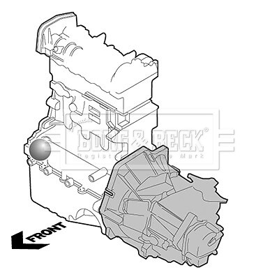 Se adapta al montaje del motor delantero derecho Vauxhall Vectra 1996-2001 2.0 D DTI Ruva - Imagen 3 de 6