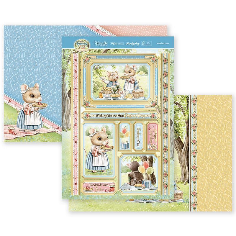 HUNKYDORY -  BY THE RIVERSIDE - A PERFECT PICNIC -  Luxury Topper Set
