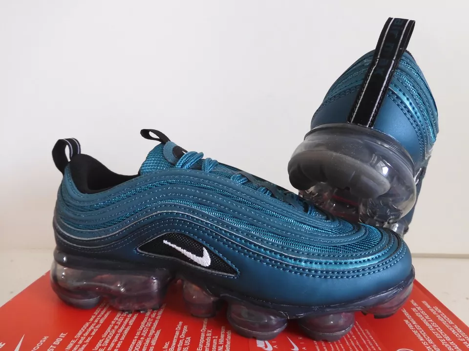 WMNS NIKE AIR VAPORMAX 97 МЕТАЛЛИЧЕСКИЙ ТЕМНО МОРЕ ЗЕЛЕНЫЙ ЧЕРНЫЙ SZ 5 [AO4542-901] - Изображение 2 из 4