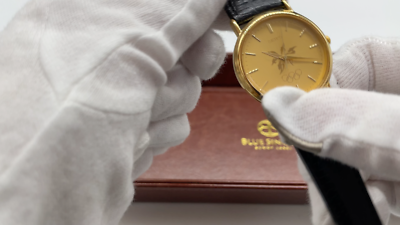 N MINT] SEIKO 7N21-8A00 Nagano Olympic Model Men's Gold Quartz