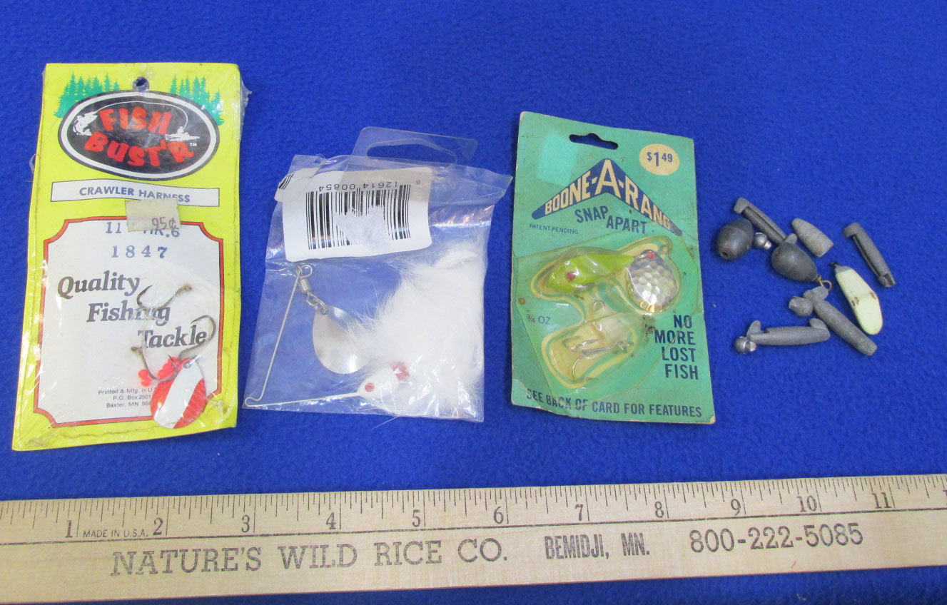 Esca Boone-A-Rang 1972 – Spinnerbait Vintage 3/4 Oz, Confezione Originale, Per Bass