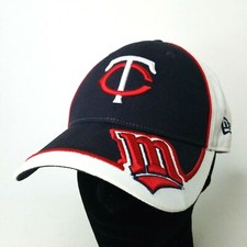 New Era Fits Minnesota Twins Cap Hat White Blue Logo MLB Adjustable Baseball