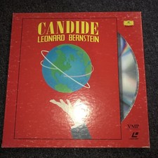 CANDIDE Leonard Bernstein Laserdisc Box Set 072 532-1 