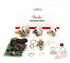 Genuine Fender Stratocaster Active Pre-Amp 25DB Mid Boost Upgrade Wiring Kit