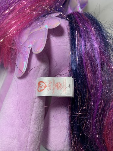 2017 TY My little pony Twilight Sparkle Plush MLP. No Tags. Preowned. - Picture 5 of 13
