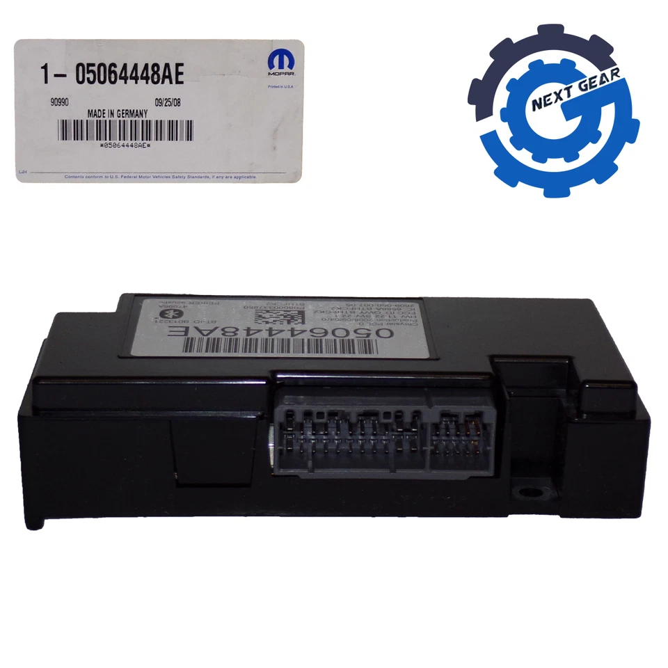 Nuevo módulo Bluetooth telemático OEM 2008-10 300 cargador Aspen Dakota 0506448AE Foto 4 de 4