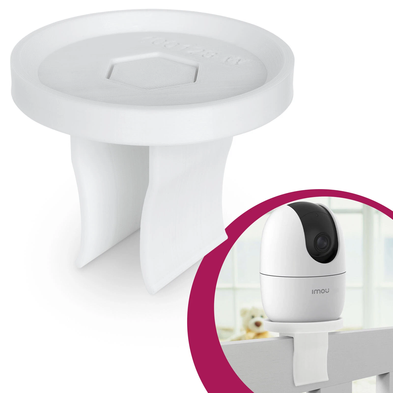 Babyphone Mount Holder Bed Fitting for Imou Ranger 2 Surveillance Camera
Opens in a new window or ta