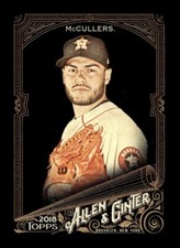 2018 TOPPS ALLEN GINTER X BASEBALL BASE CARD #247 Lance McCullers Astros