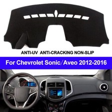 For Chevrolet Sonic Aveo 2012-2016 Dashboard Dash Mat Non-slip Cover Accessories For Chevrolet Sonic Aveo 2012-2016 Dashboard Dash Mat Non-slip Cover Accessories