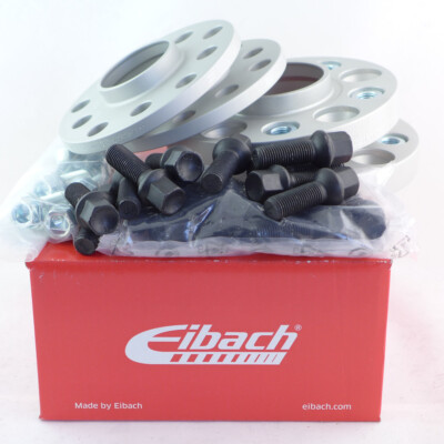 Eibach Spurverbreiterung VA+HA ABE 40/50mm silber für BMW X5 X6 F15 F16 E70 E71