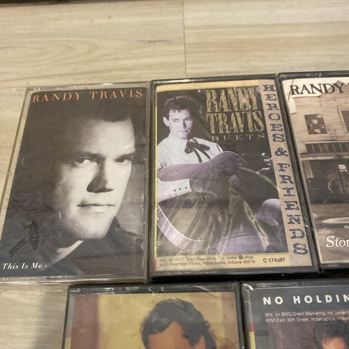 RANDY TRAVIS 5 Brand New Cassette Lot Storms Of Life This Is Me Full Circle - Picture 2 of 7