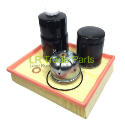 LAND ROVER DEFENDER 90 110 & 130 NEW TD5 SERVICE FILTER KIT, FULL SET OF FILTERS
