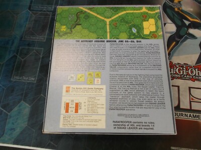 Paratrooper ASL WW II Tactical Warfare Module Board Game 1986