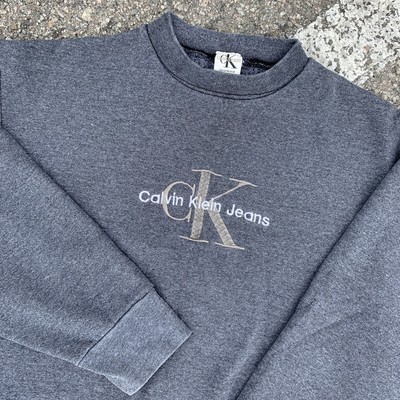 calvin klein logo sweatshirt