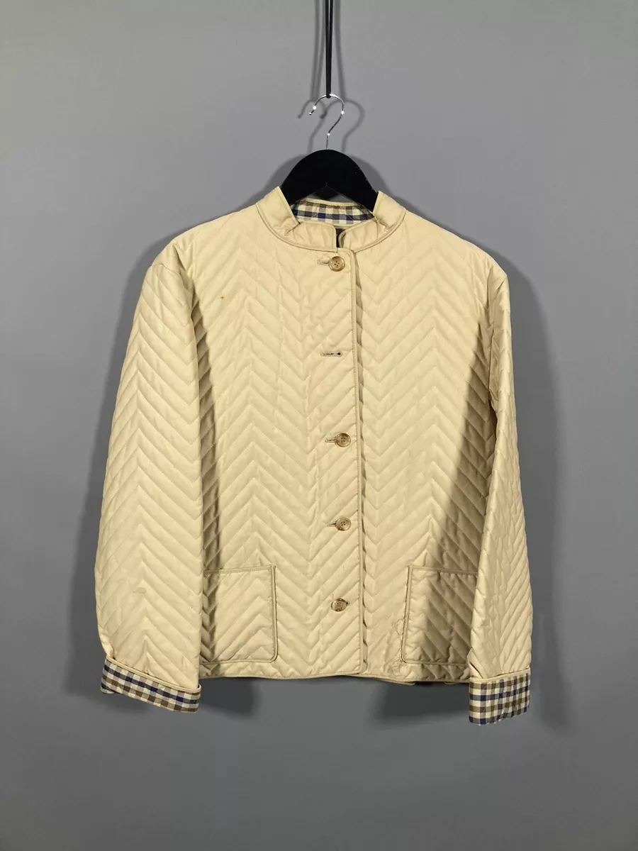 Aquascutum quilted best sale jacket