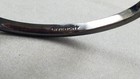 Vtg Designer Givenchy Dark Gunmetal tone Clear Ice Hinged Bangle Bracelet (A33) — photo 6