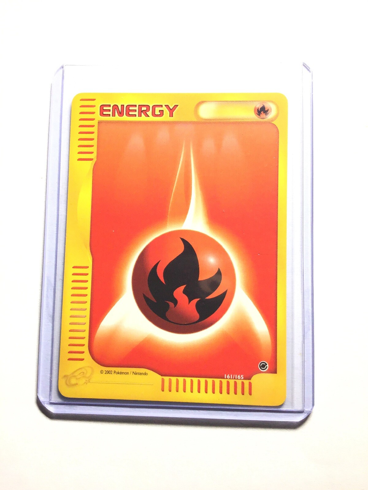FIRE ENERGY - 161/165 - Expedition Base Set - Energy - Pokemon Card - NM