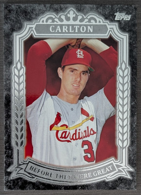 2014 Topps - Before They Were Great Steve Carlton #BG-21 Phillies Cardinals HOF