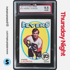 1971 O-PEE-CHEE #33 ANDRE LACROIX KSA 9.5