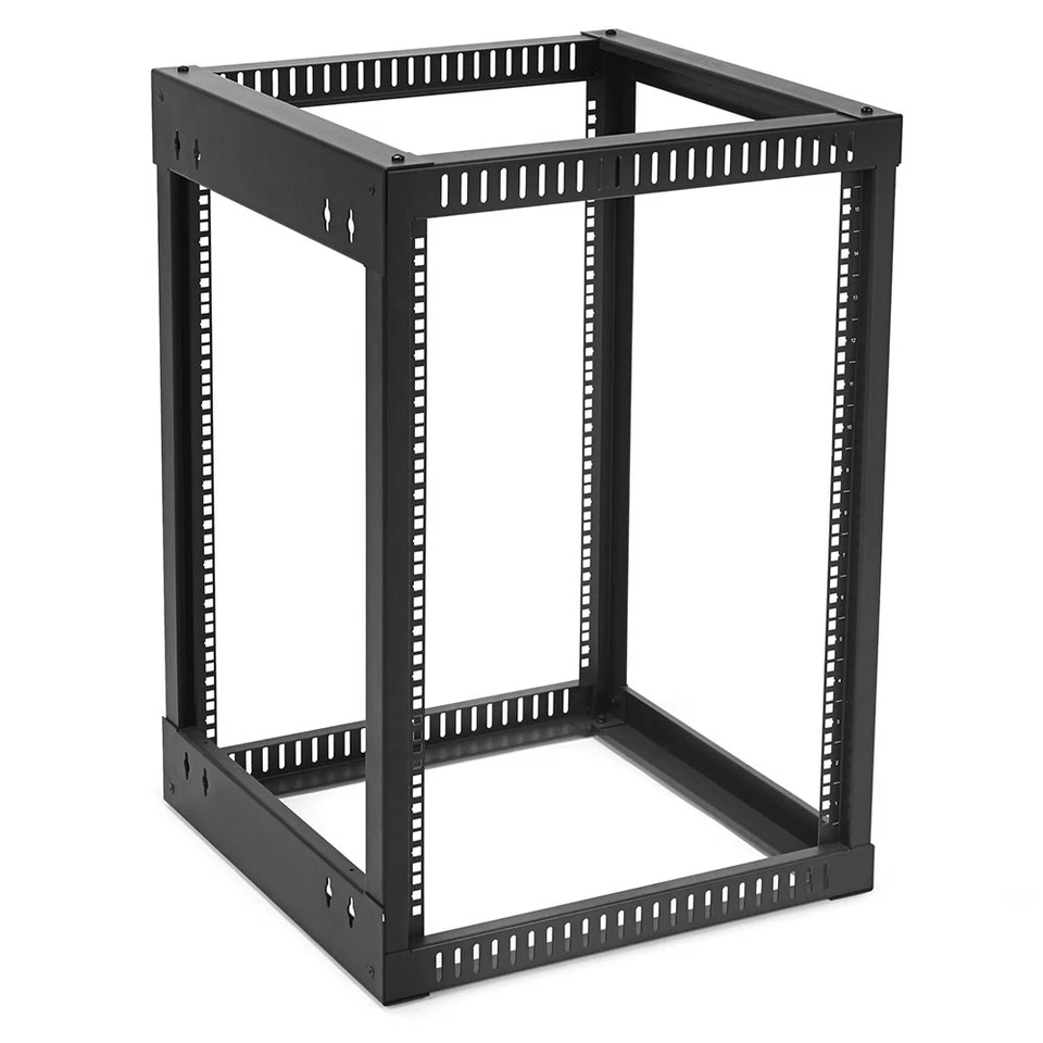 NavePoint 15U Side Load Wall Mount Network Rack, 21" Depth, Side Mount Equipment - Image 2 of 4