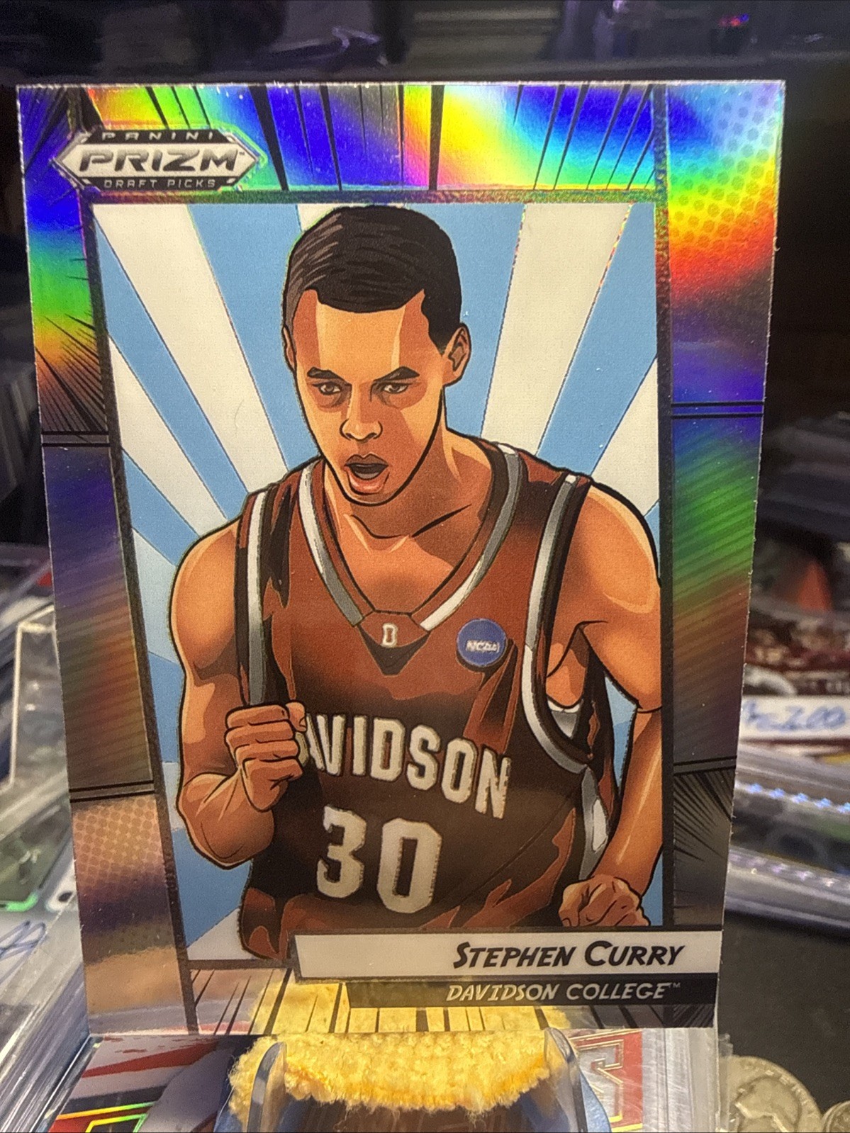 2023 Panini Prizm Draft Picks Stephen Curry Manga Ssp Case Hit