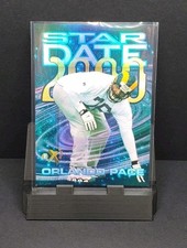 1997 SkyBox E-X2000 #10 Orlando Pace St. Louis Rams Star Date 2000