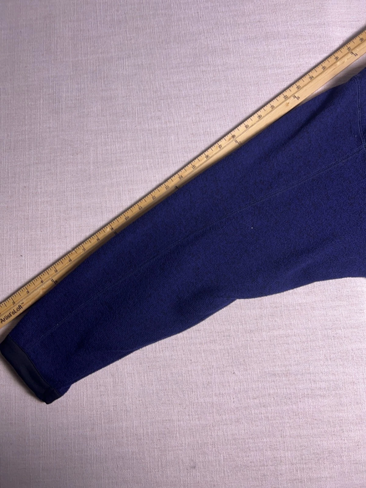Cabela's Fleece Jacket Men Large Blue Full Zip Zipper Pockets - Size L - product detail image 7