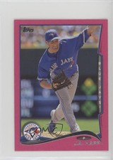 2014 Topps Mini Pink BCA 15/25 JA Happ #462 0x0
