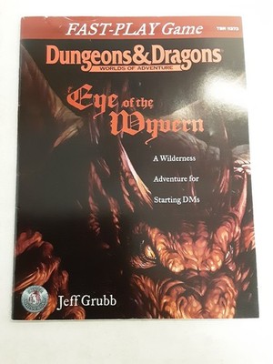Dungeons & Dragons Worlds of Adventure Eye of the Wyvern broschiert 1999