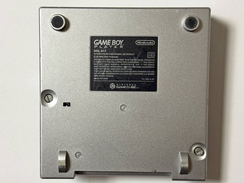 ゲームキューブ ゲームボーイプレーヤー シルバー Gamecube Gameboy Player Silver - Imagen 10 de 10