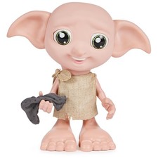 Harry Potter, Interactive Magical Dobby Elf Doll with Sock, over 30 Sounds  ...