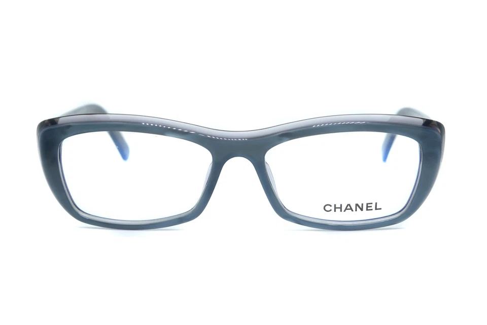 Очки Chanel 3162 c.1114 прозрачные лазурные размер 53/16/35 сделано в Италии - Изображение 2 из 4