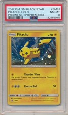 2017 Pokemon Sun & Moon Pikachu Promo SM81 PSA 8 NM-MT GALAXY SWIRL 🌀 on eBay