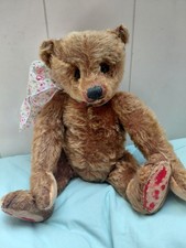 Rare Antique Cinny Steiff Bear c.1905 with Center Seam and Blank Button