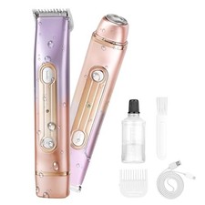 Bikini Trimmer for Women, Dermave Bikini Shaver, Dual Head Shaver P... Fast Ship