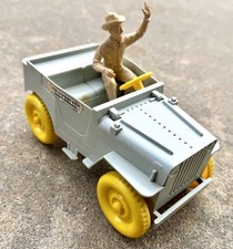 Ideal Roy Rogers Nellybelle Jeep Toy 1950s 3554 Figure Cowboy Plastic Vtg