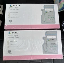 Lurui 400 total breast milk storage bags