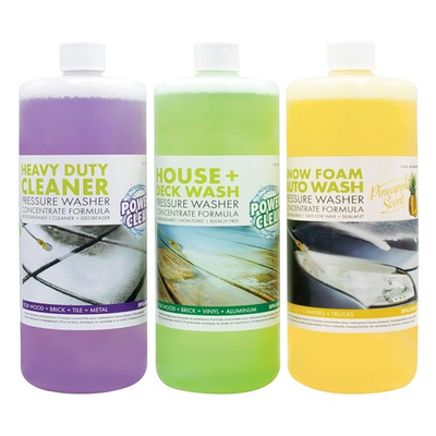 #ad Sun Joe 3 Pack Pressure Washer Concentrate Formula Biodegradable Detergent Trio $35.97