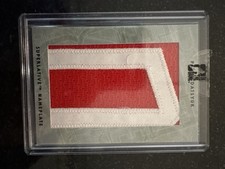 Pavel Datsyuk 1/1 In The Game Superlative Hockey Nameplate card