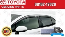 Toyota OEM Window Rain Guard Visors 08162-12020 for corolla sport