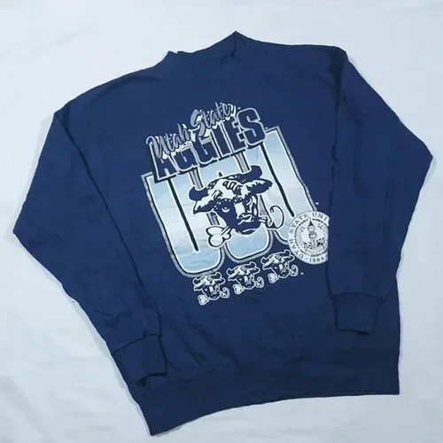 Vintage 90s Utah State Aggies USU Sweatshirt College Crewneck
