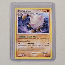 Pokemon Primeape Lv 41 Card Great Encounters 27/106 Diamond & Pearl Rare LP