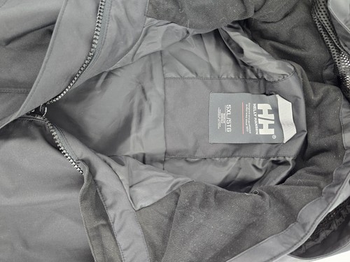 Womens Helly Hansen Aden Long Coat Hooded Waterproof Black - 5XL - MSRP $150 - Picture 11 of 14