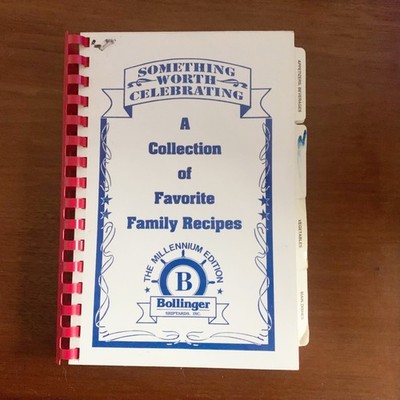 Bollinger Shipyard Lockport Louisiana Cajun Creole Spiral Cookbook Family Recipe